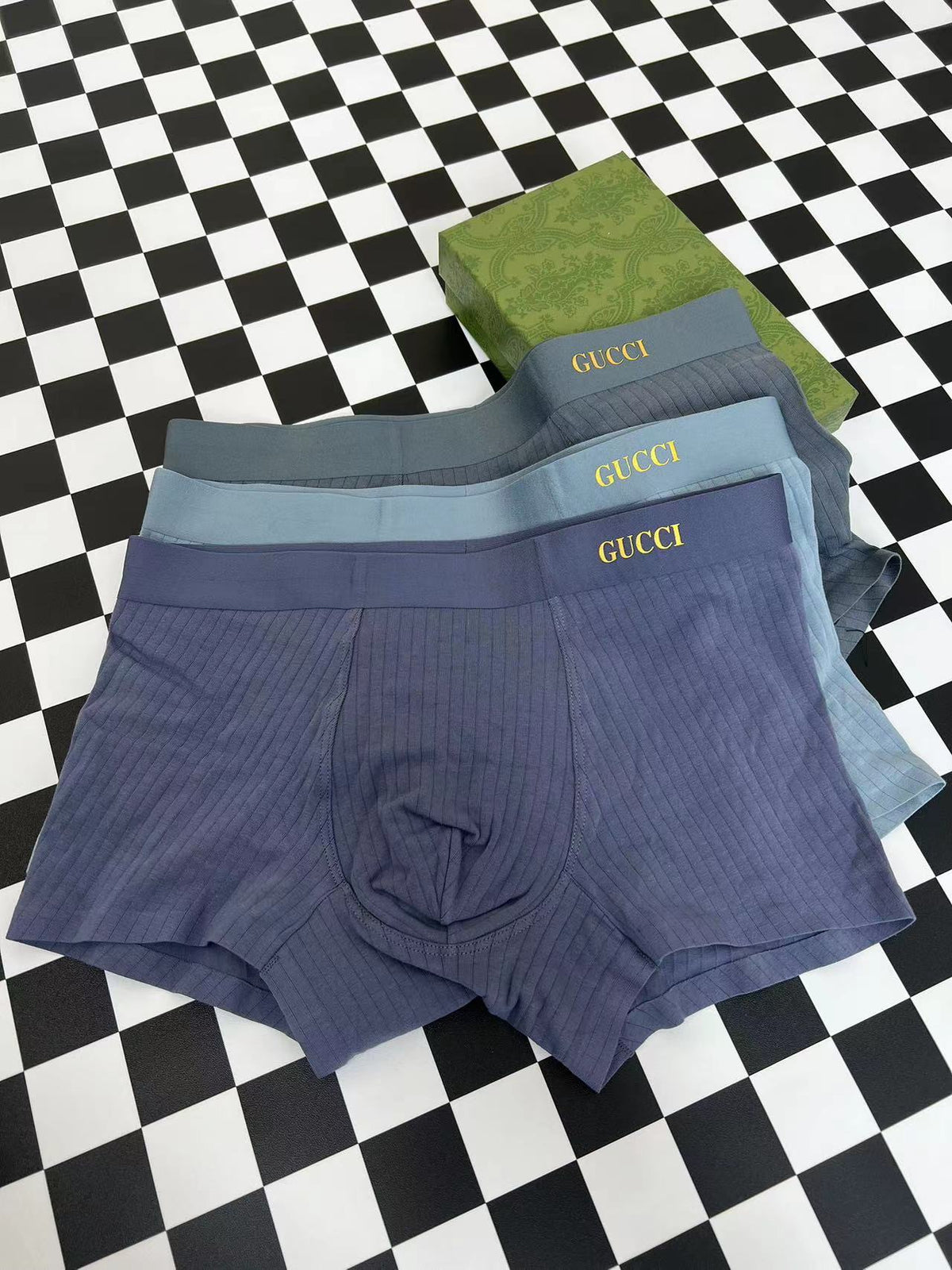 Gucci Men's Boxer Briefs - 3-Piece Box