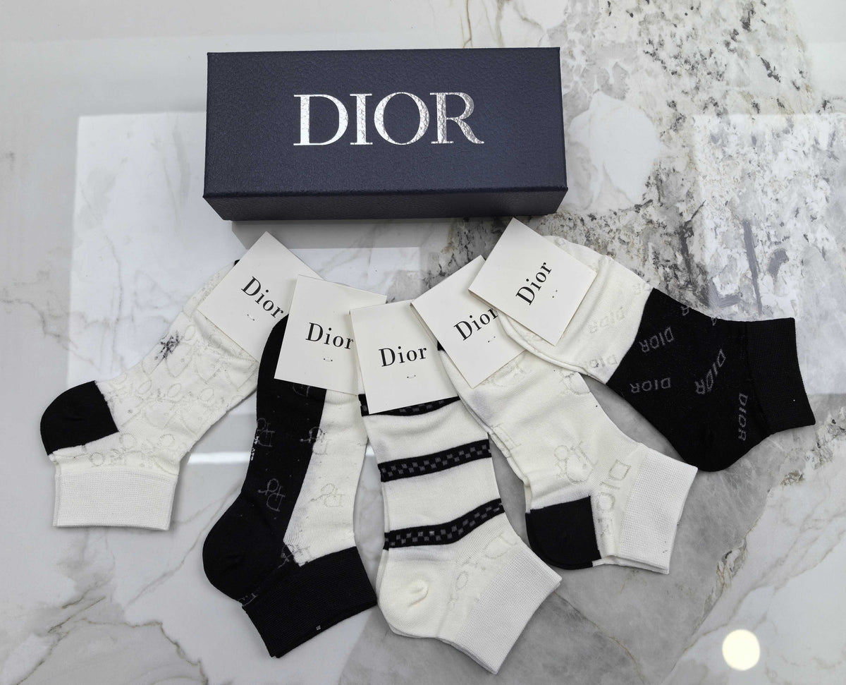 Dior Modal Socks – 5-Pair Pack