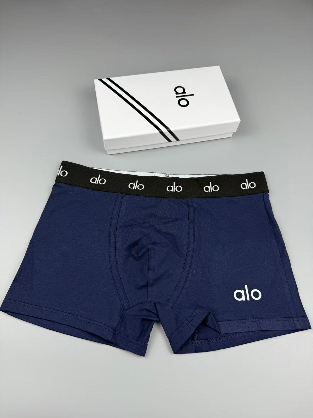 Alo Cotton Men's Boxer Briefs - 3-Piece Box