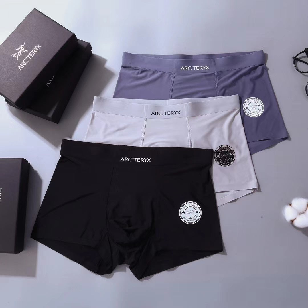 Arc'teryx Circular Bird Patches Men's Boxer Briefs - 3-Piece Box