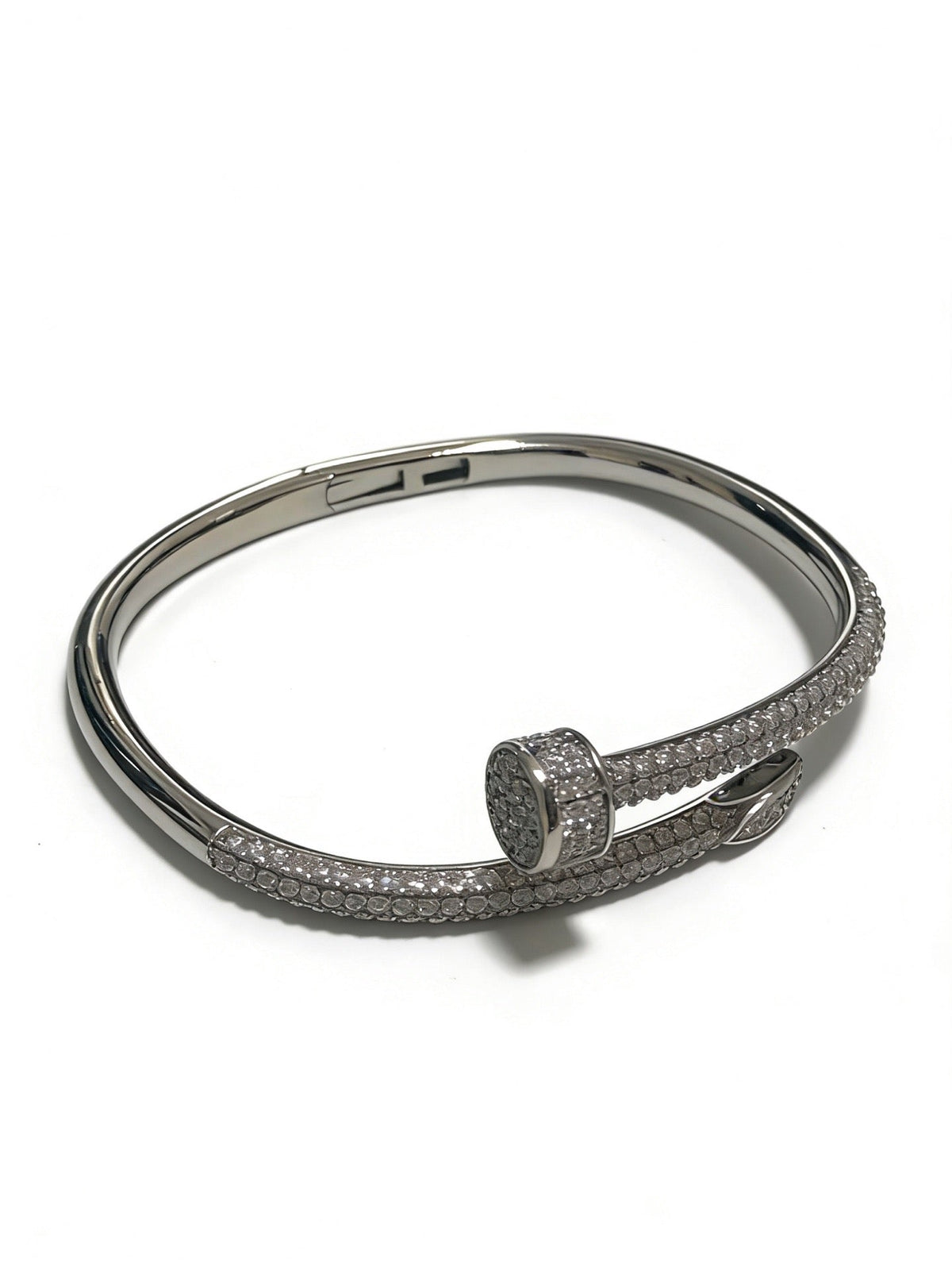 Martin Graham bracelet in polished metal-tone – detail view