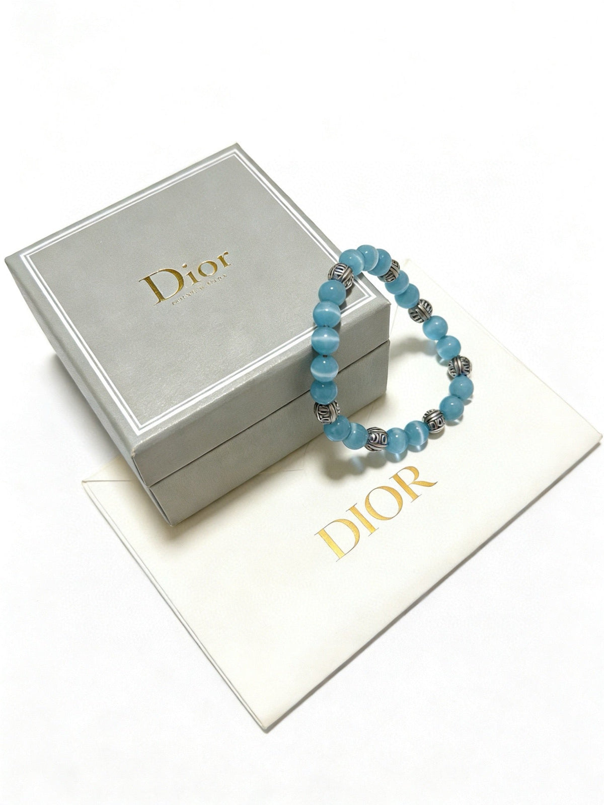 Martin Graham bracelet in polished metal-tone – detail view