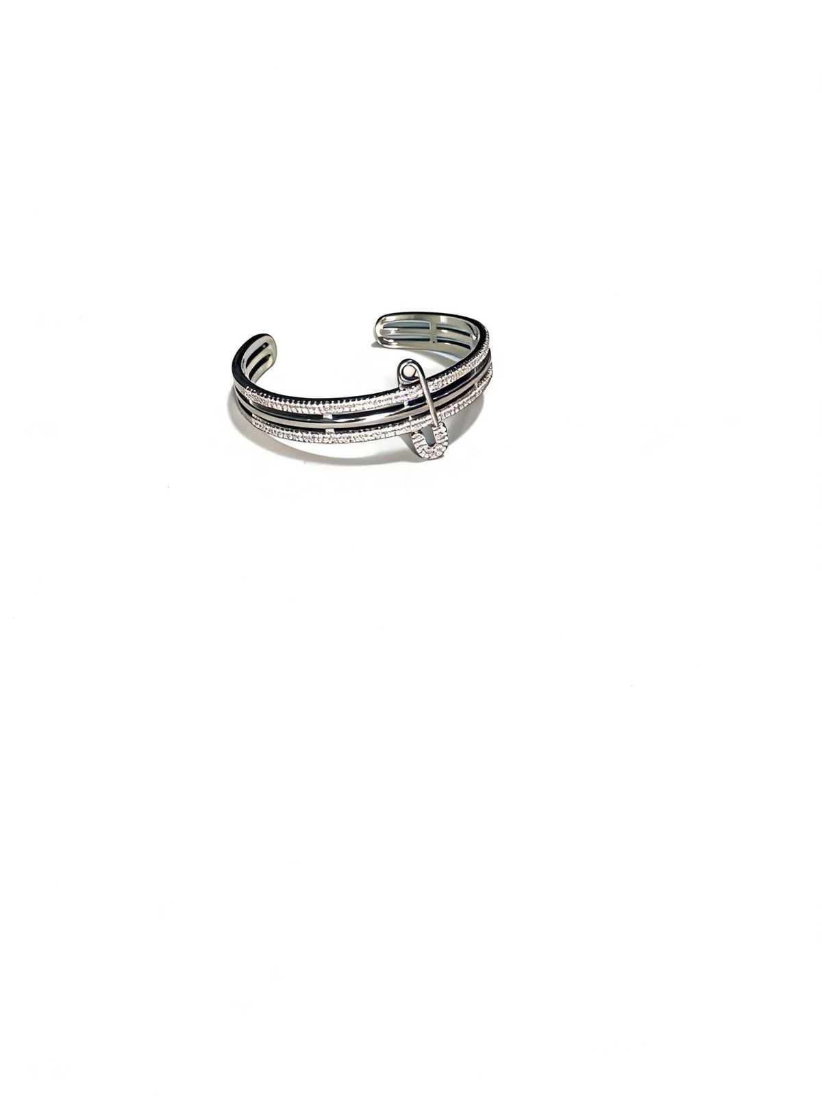 Martin Graham bracelet in polished metal-tone – detail view