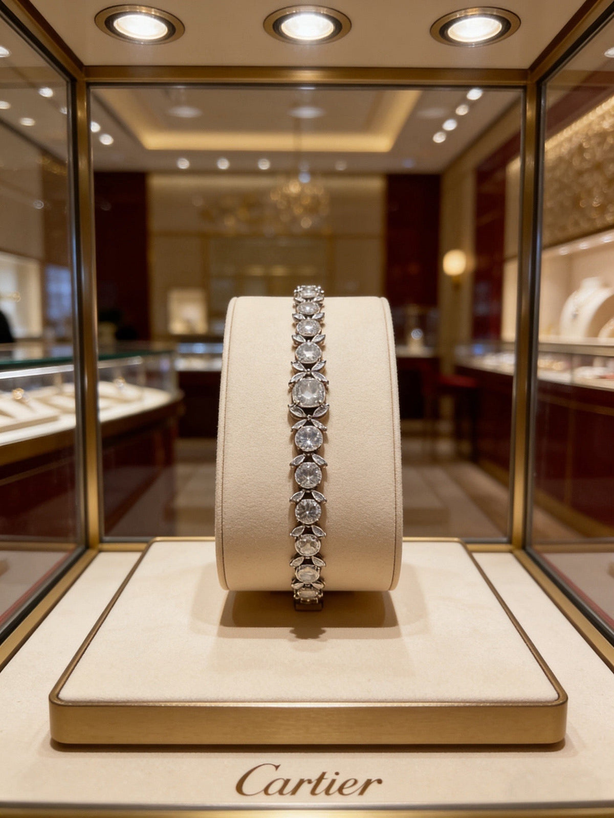 Martin Graham bracelet in polished metal-tone – detail view