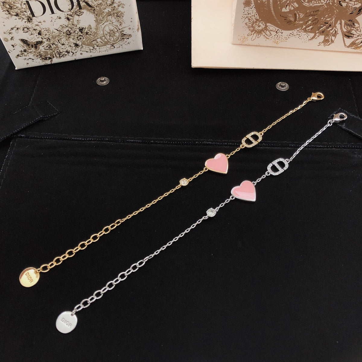 Martin Graham bracelet in polished metal-tone – detail view
