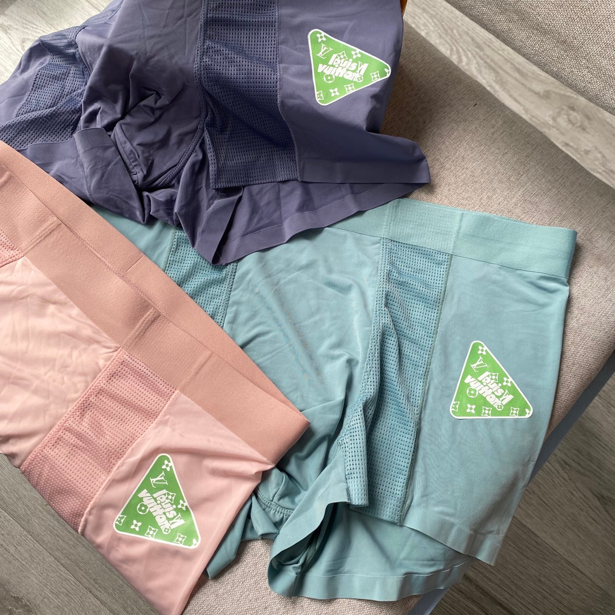 Louis Vuitton Pastel Multi-Colour Men's Boxer Briefs - 3-Piece Box