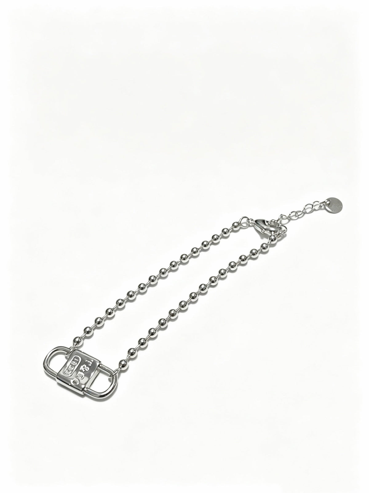 Martin Graham bracelet in polished metal-tone – detail view