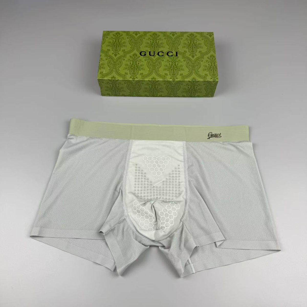 Gucci Mulberry silk Seamless-Cut Men's Boxer Briefs - 3-Piece Box