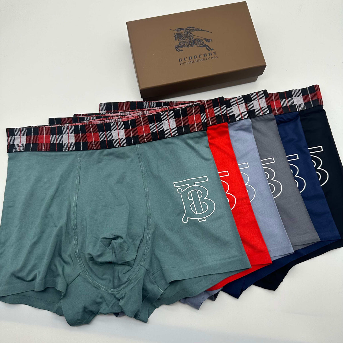 Burberry Modal Breathable Seamless Men's Boxer Briefs – 3-Pack