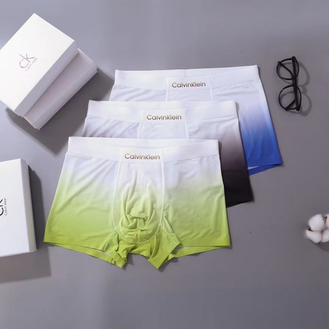 Calvin Klein Nylon Blend Men's Boxer Briefs - 3-Piece Box - Sizes L-XXXL