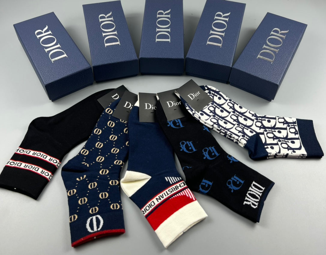 Dior Graphic Apparel - 5-Piece Box