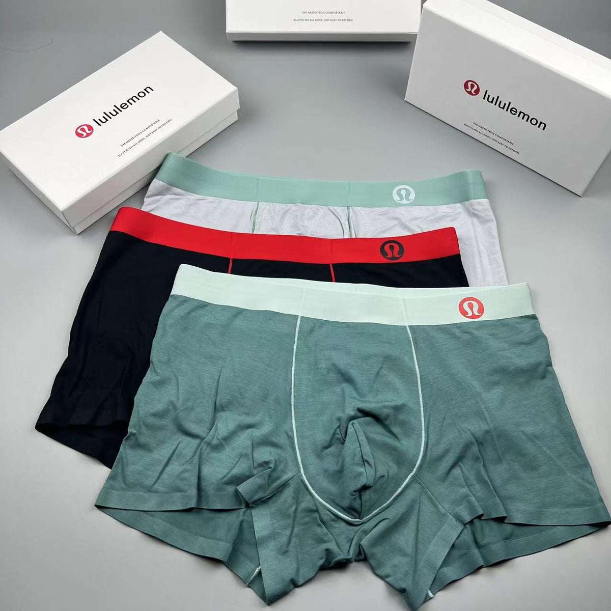 Lululemon Modal Breathable Seamless Men's Boxer Briefs – 3-Pack