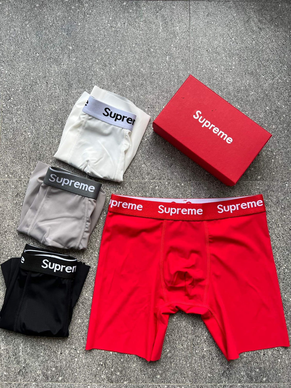 Supreme Classic Men's Boxer Briefs - 3-Piece Box