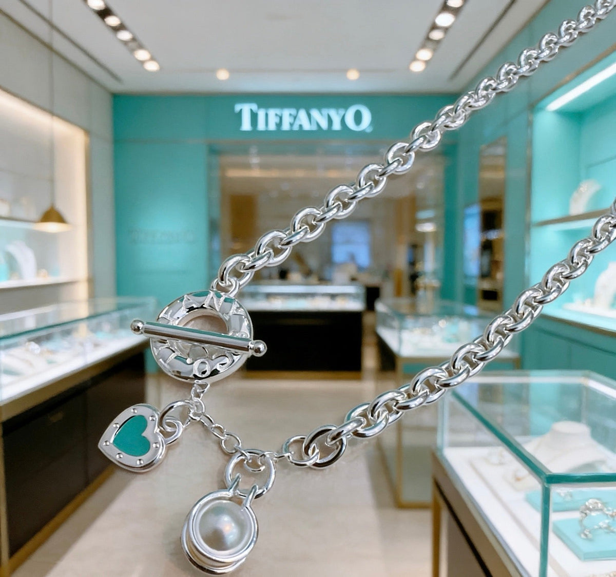 Martin Graham jewelry accessory in polished metal-tone – detail view