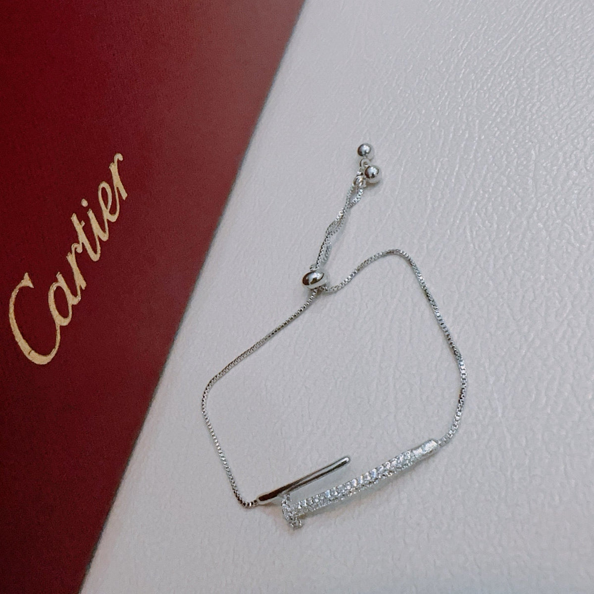 Martin Graham bracelet in polished metal-tone – detail view