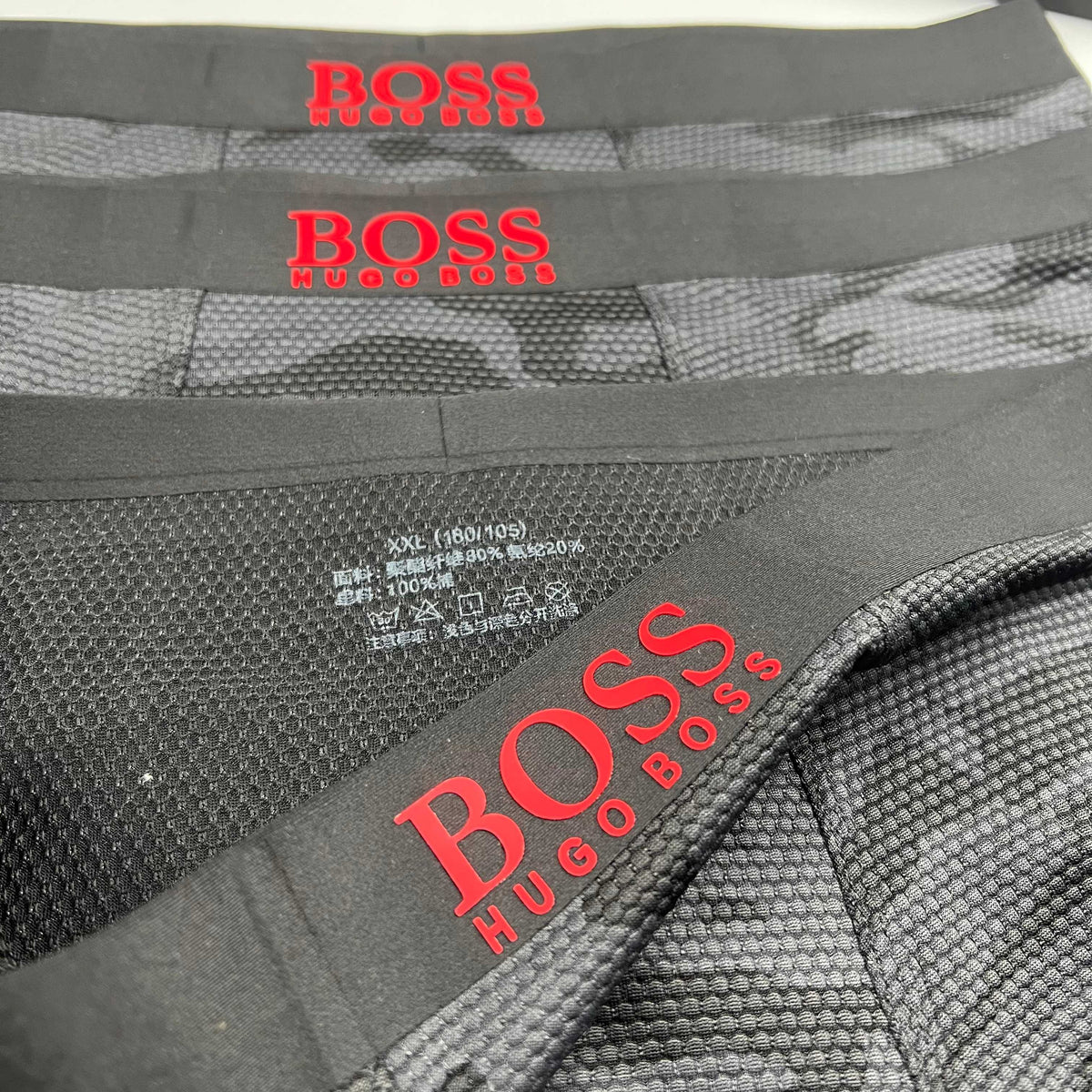 Boss Breathable Men's Boxer Briefs – 3-Pack – Sizes L-4XL