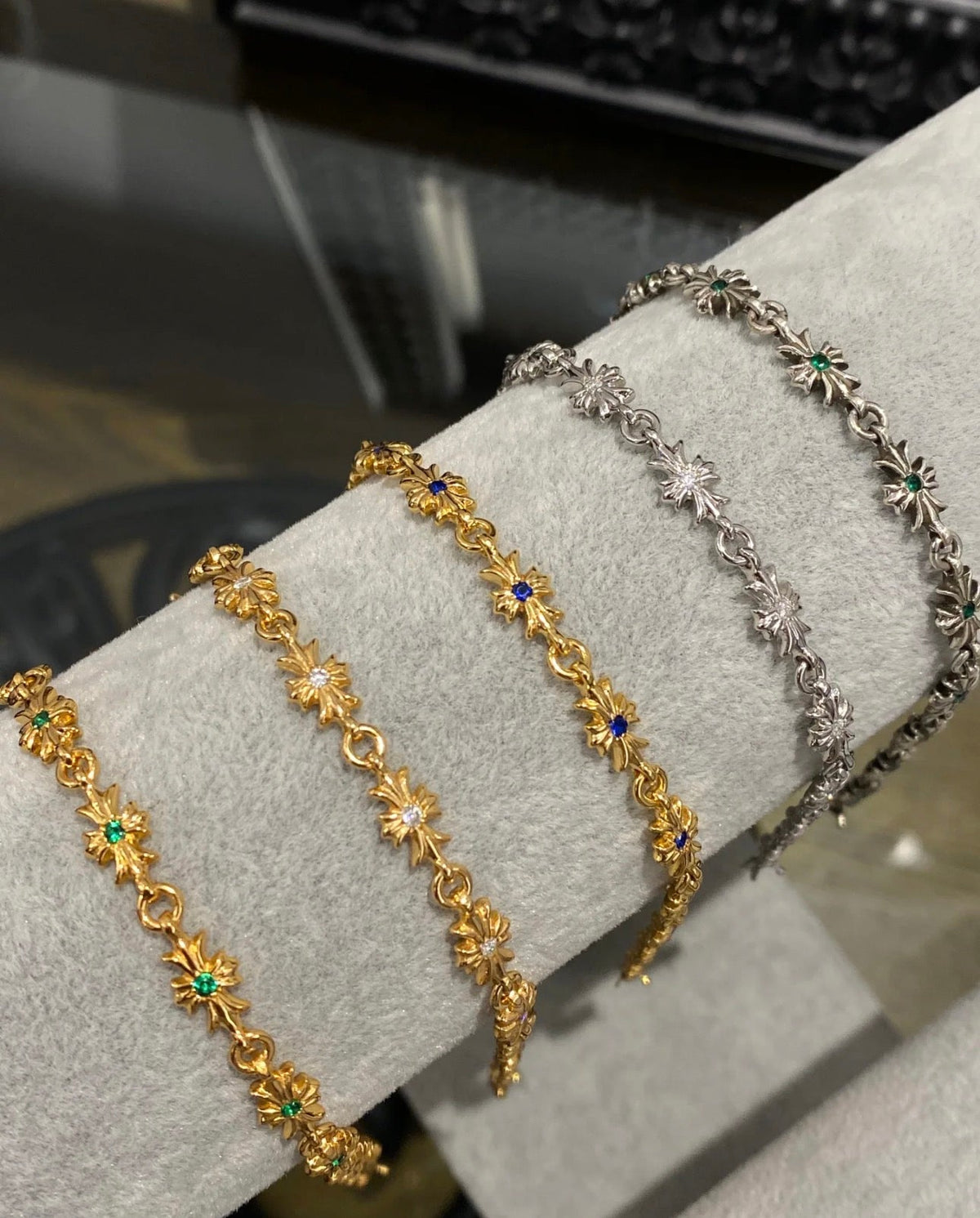 Martin Graham jewelry accessory in polished metal-tone – detail view