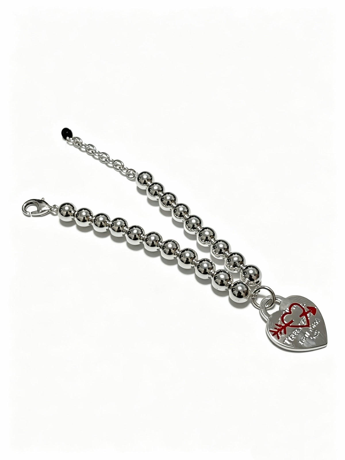 Martin Graham bracelet in polished metal-tone – detail view