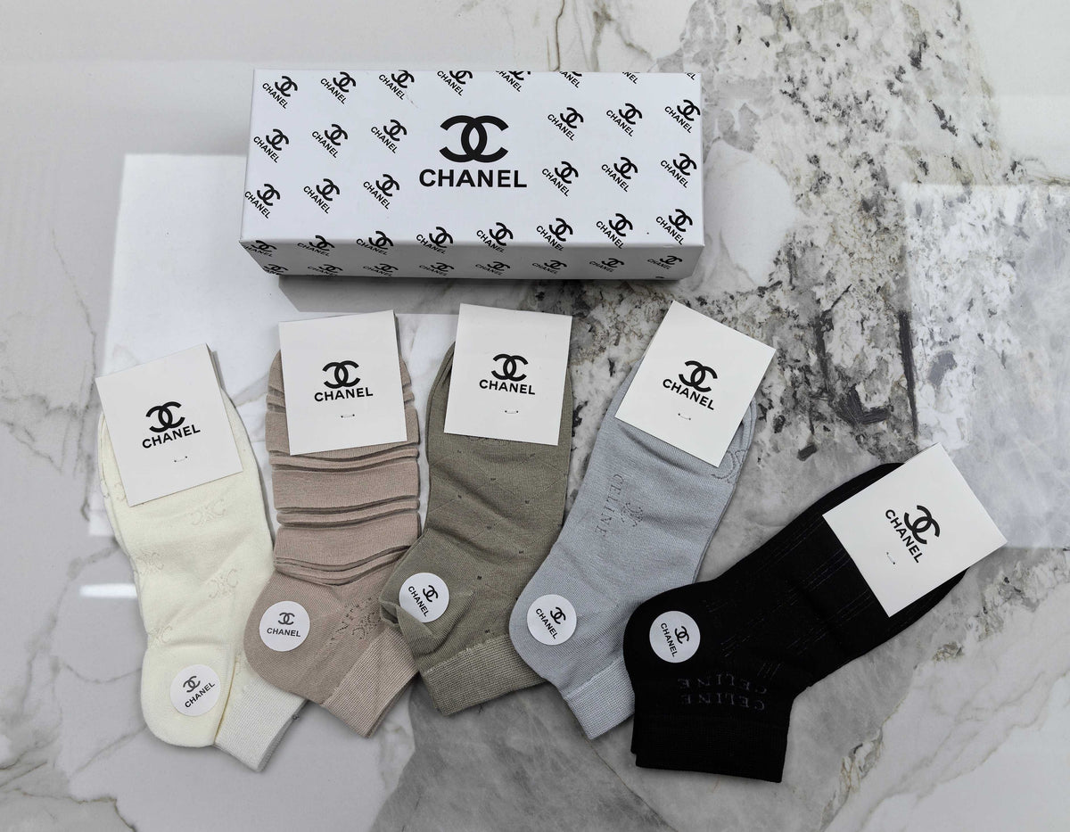 Chanel Modal Socks – 5-Pair Pack