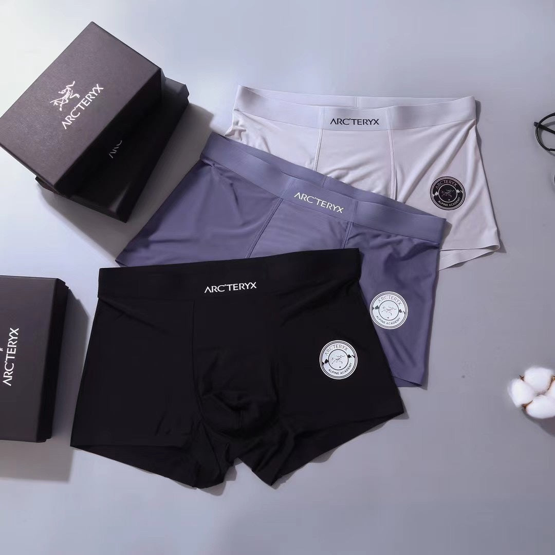Arc'teryx Patch Detail Men's Trunk Underwear - 3-Piece Box