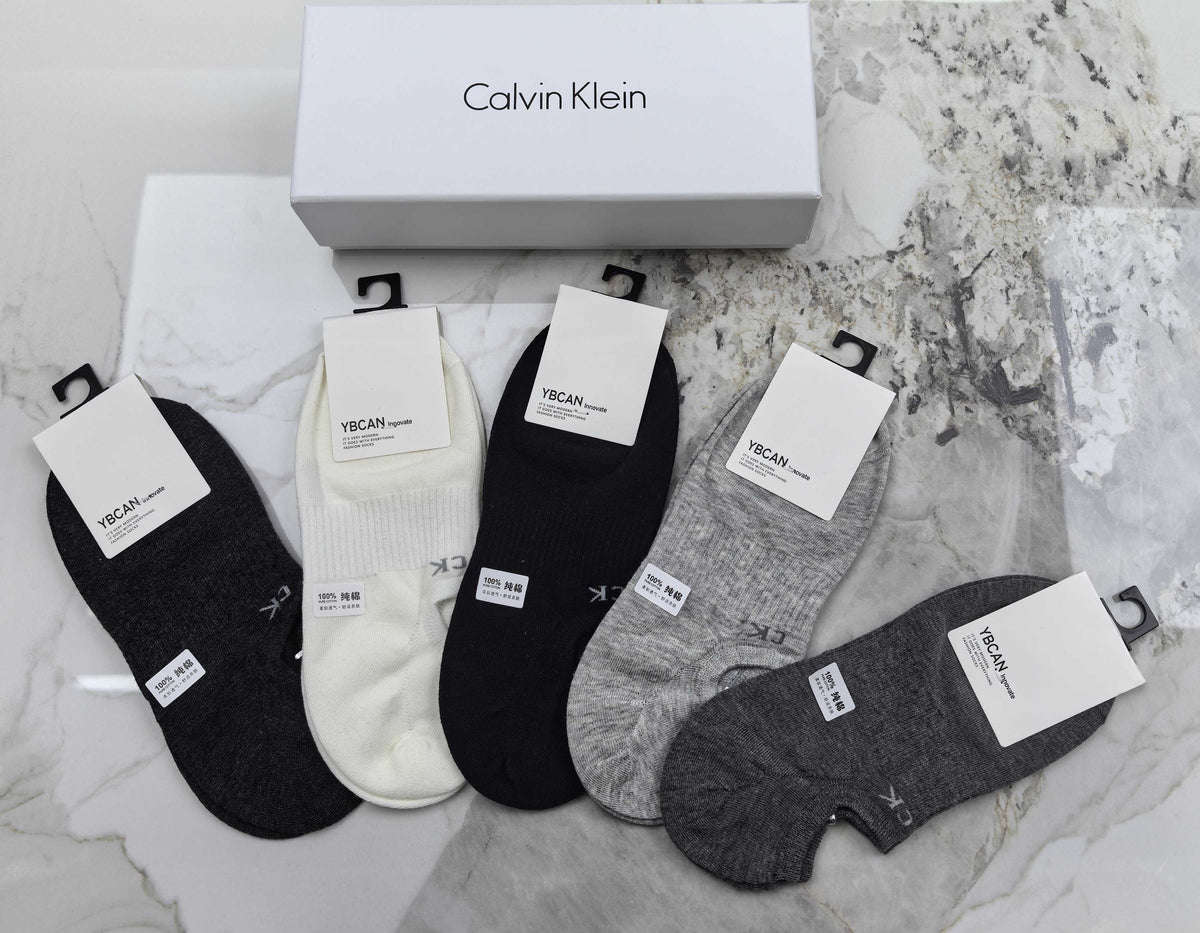 Calvin Klein Cotton No-Show Socks