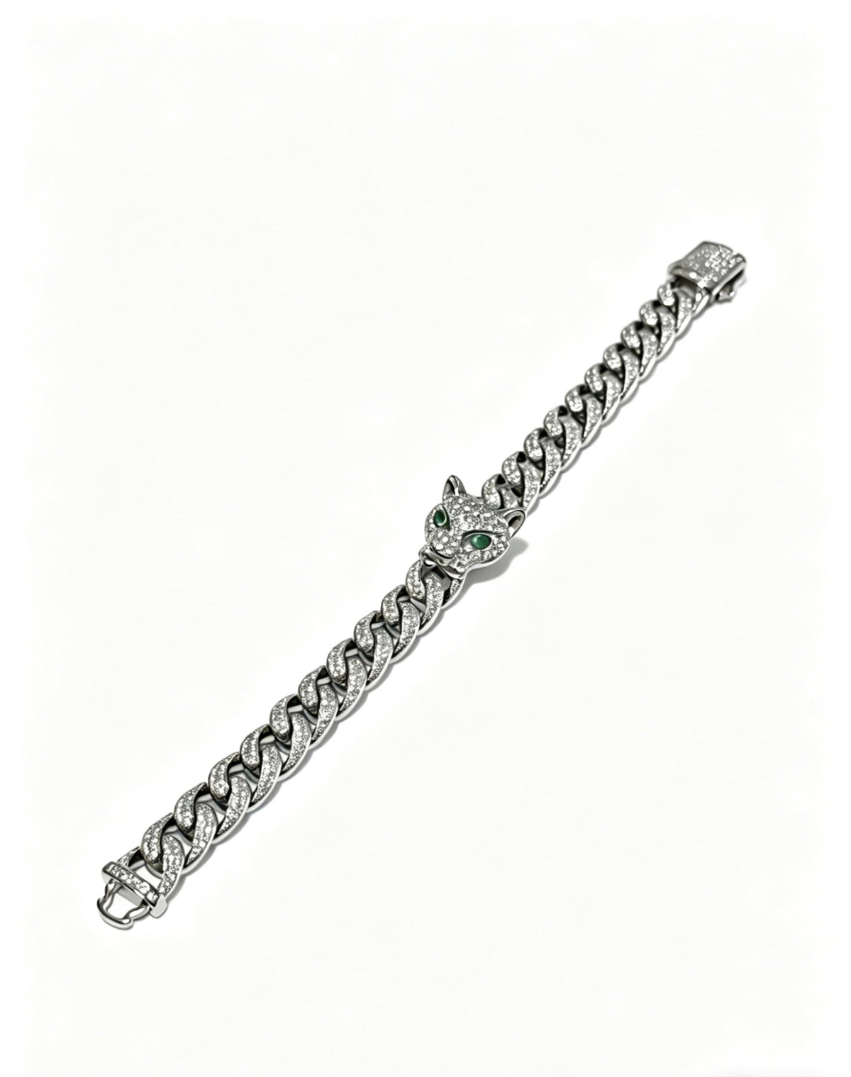 Martin Graham bracelet in polished metal-tone – detail view