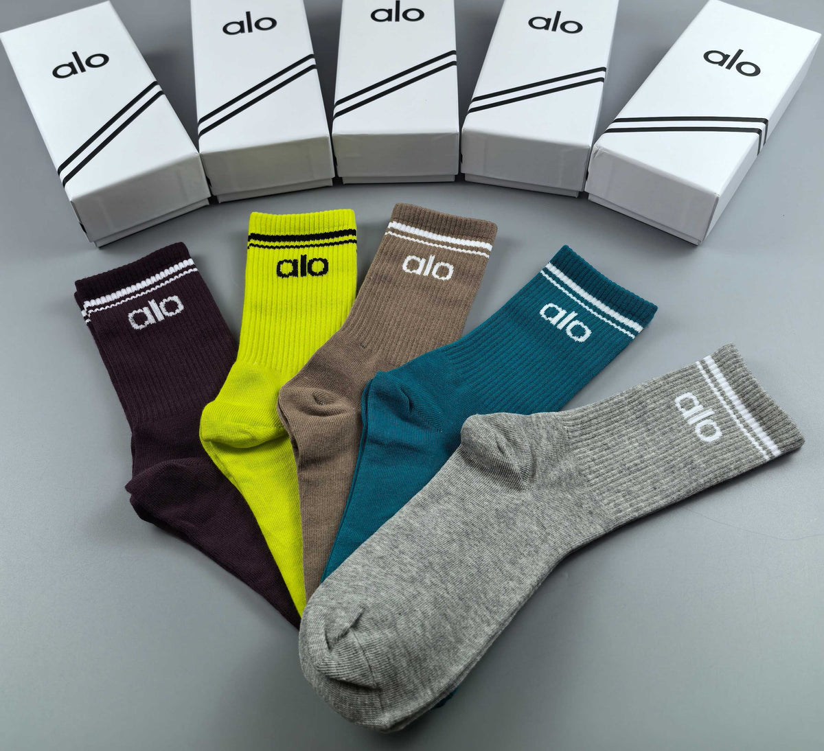 Alo Classic Ankle Socks - Assorted Set