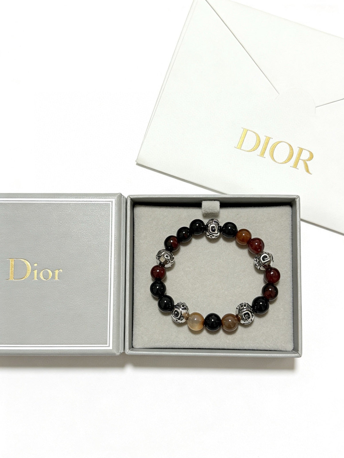 Martin Graham bracelet in polished metal-tone – detail view
