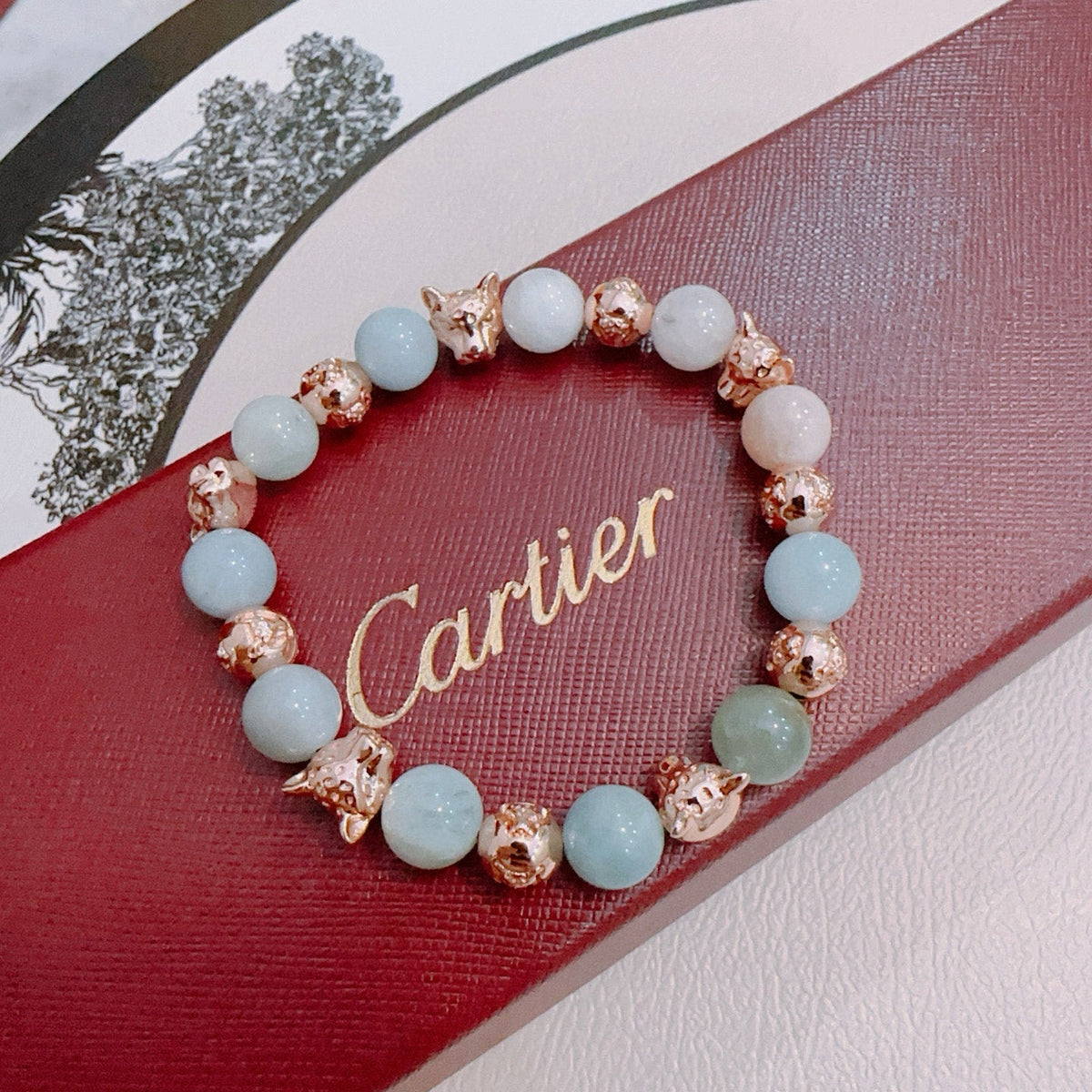 Martin Graham bracelet in polished metal-tone – detail view