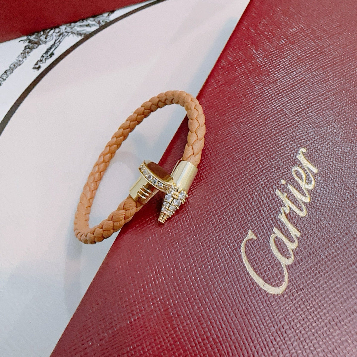 Martin Graham bracelet in polished metal-tone – detail view