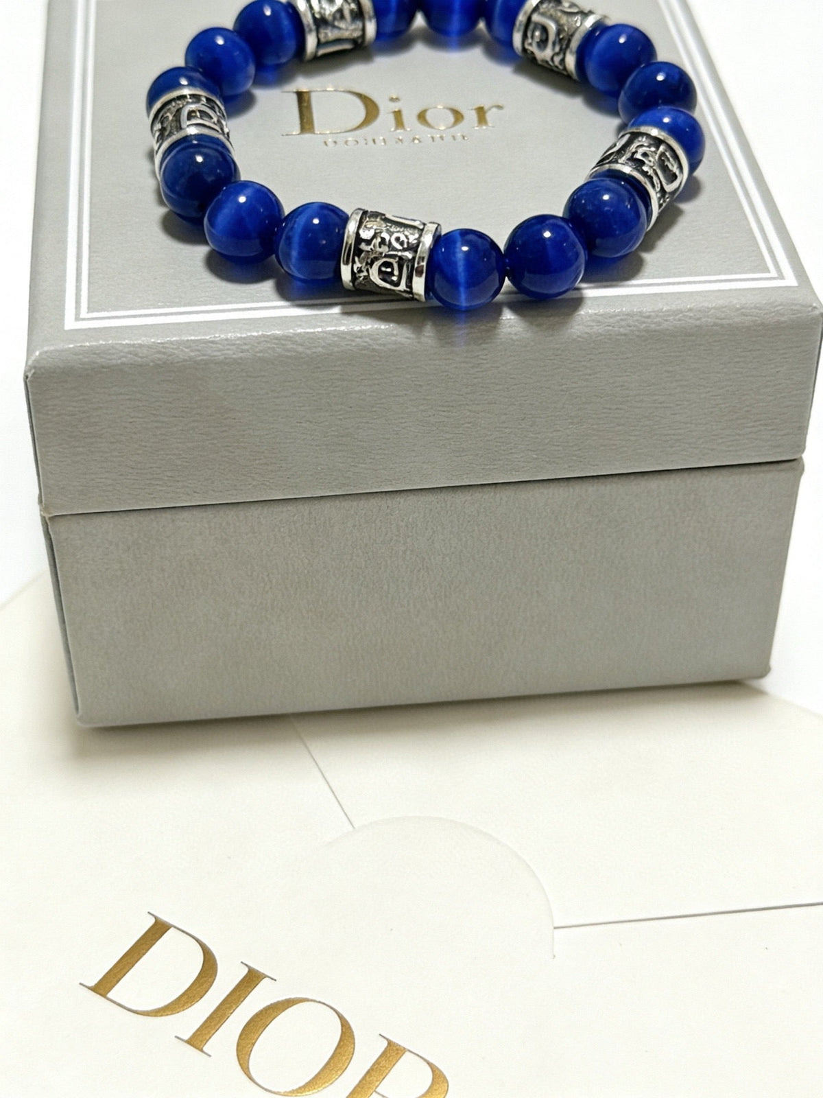 Martin Graham bracelet in polished metal-tone – detail view