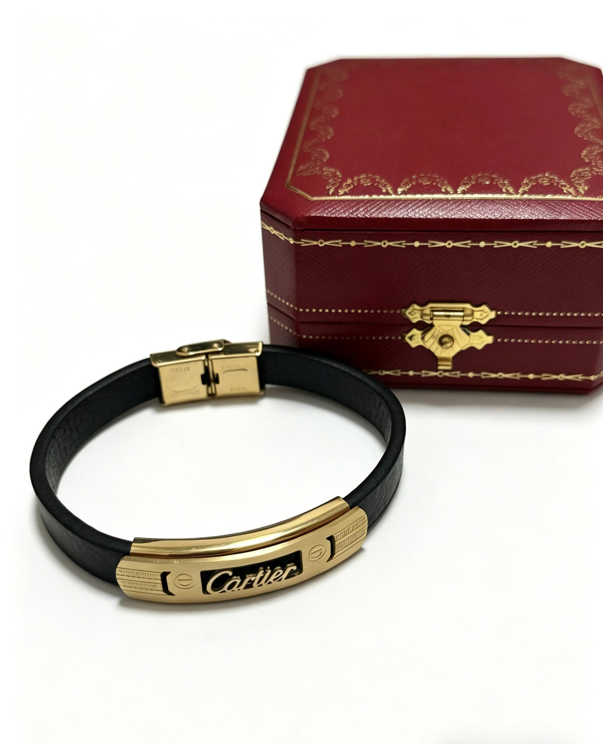 Martin Graham bracelet in polished metal-tone – detail view