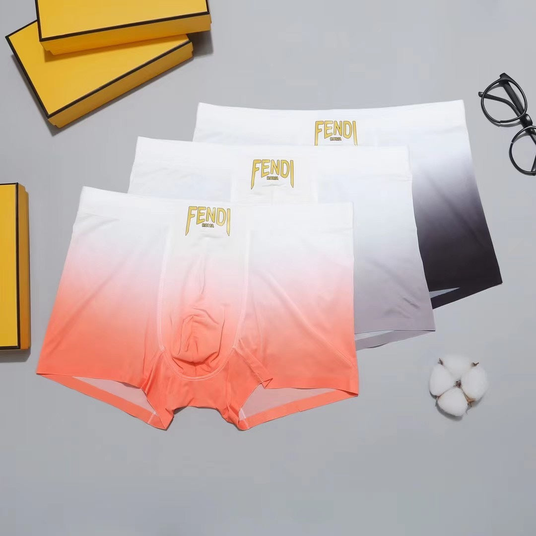 Fendi Gradient Men's Trunk Underwear - 3-Piece Box