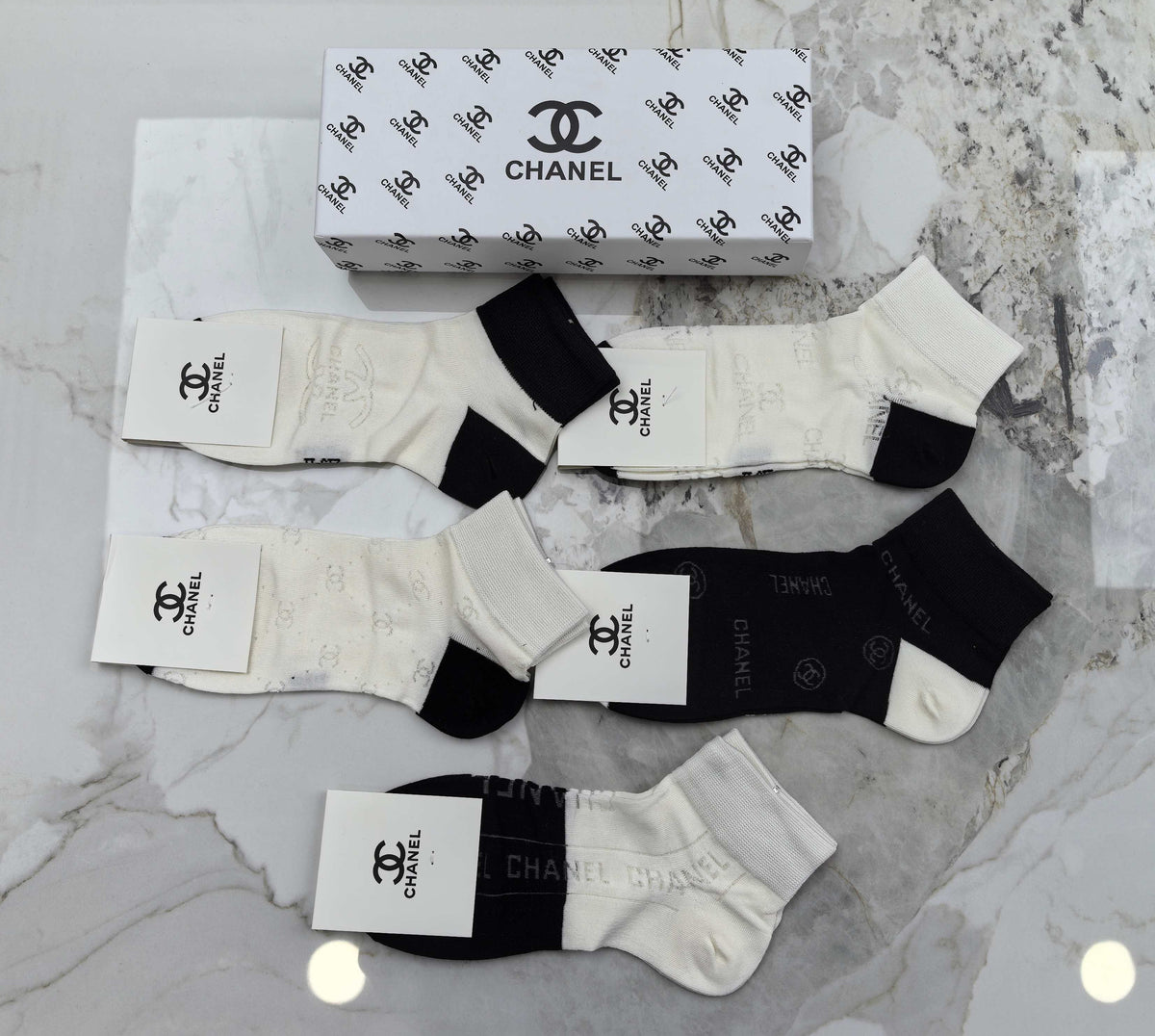 Chanel Modal Socks – 5-Pair Pack