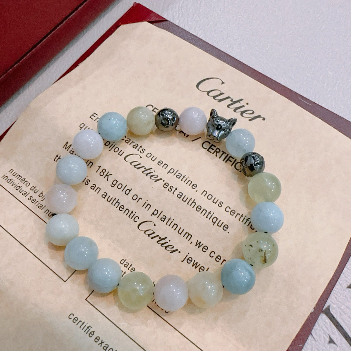 Martin Graham bracelet in polished metal-tone – detail view