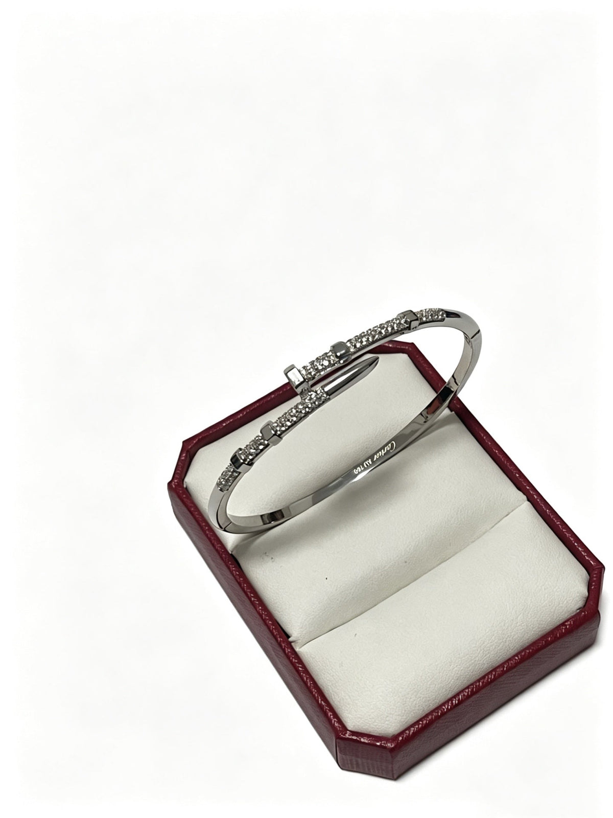 Martin Graham bracelet in polished metal-tone – detail view