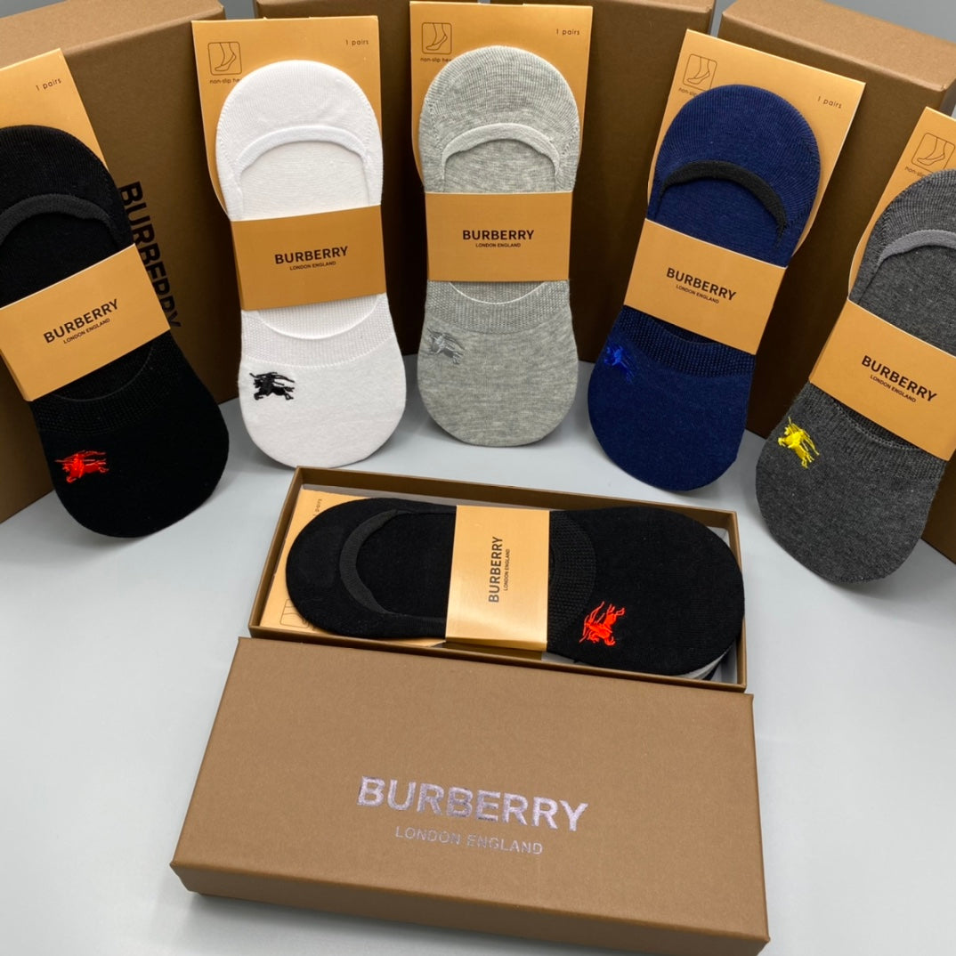 Burberry Small Horse Graphics No-Show Socks