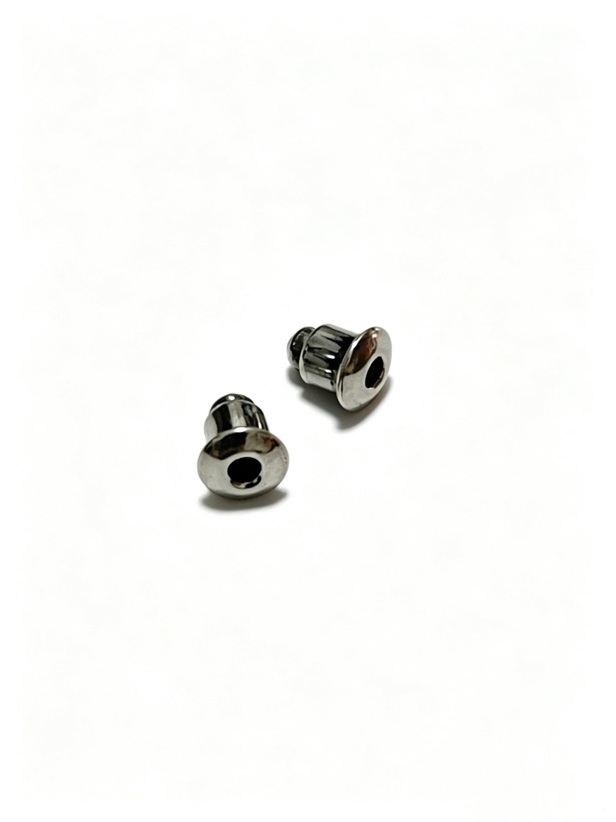 Martin Graham earrings in polished metal-tone – detail view