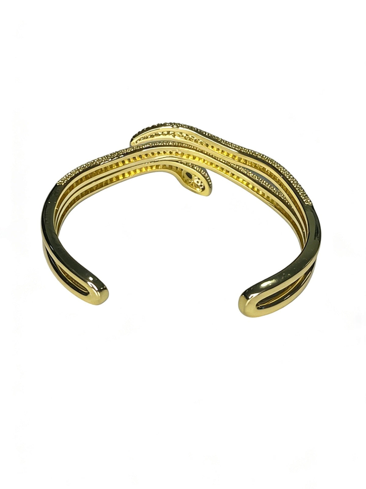 Martin Graham bracelet in polished metal-tone – detail view