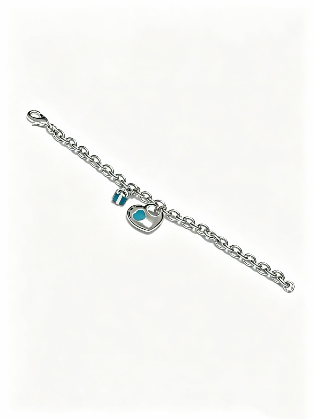 Martin Graham bracelet in polished metal-tone – detail view
