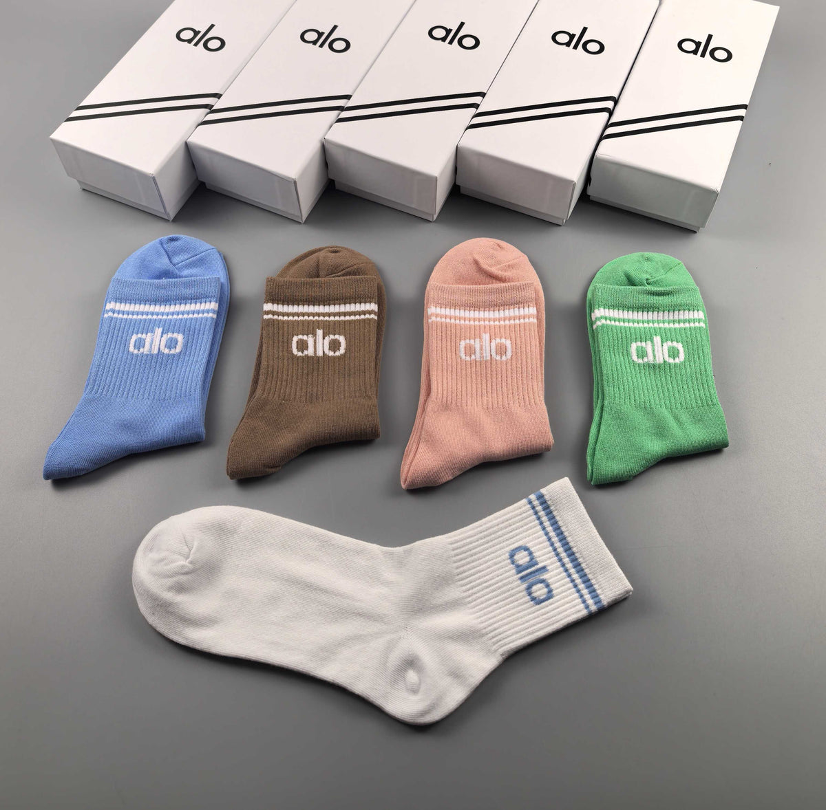 Alo Classic Ankle Socks - Assorted Set