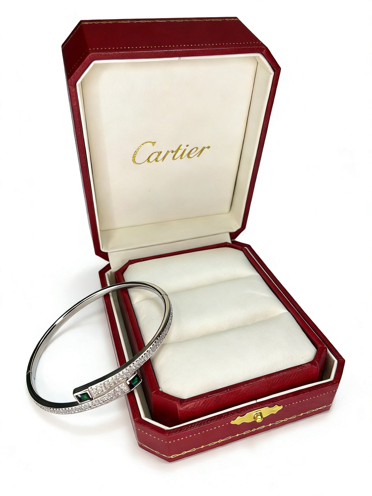 Martin Graham bracelet in polished metal-tone – detail view