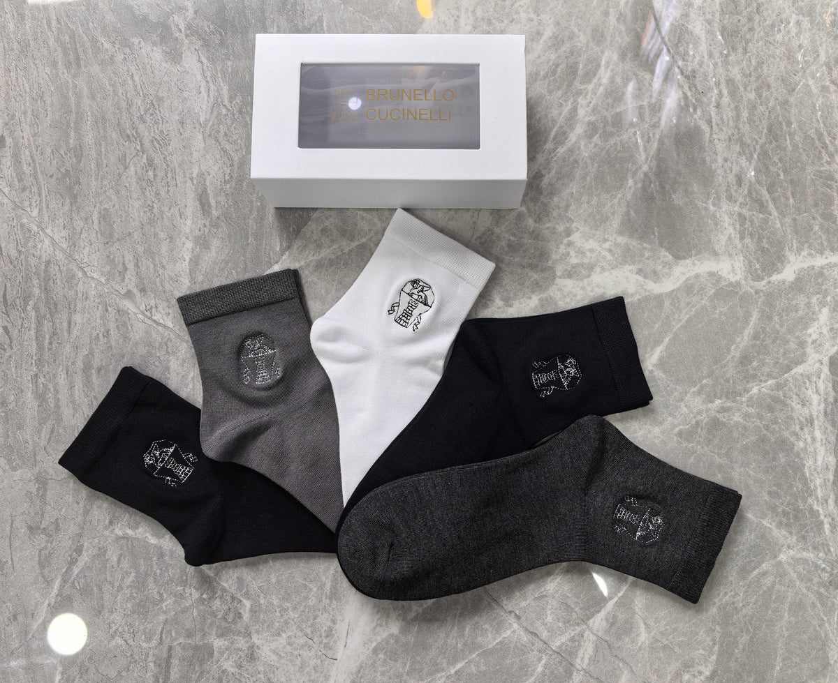 BC Business Mid-Calf Socks - 5-Pair Box