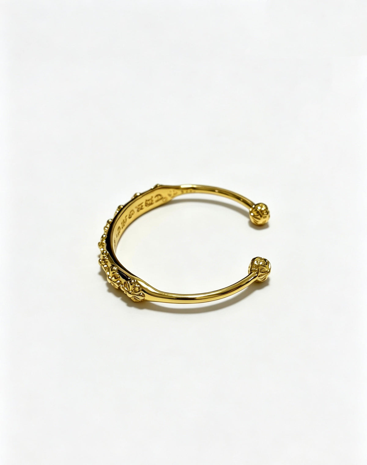 Martin Graham bracelet in polished metal-tone – detail view
