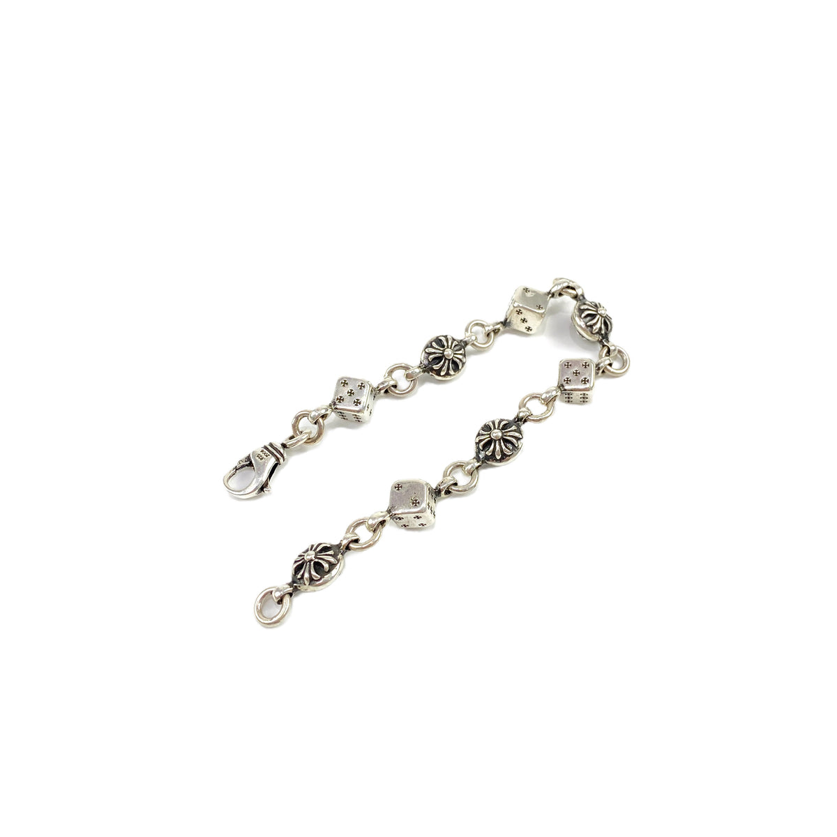 Martin Graham bracelet in polished metal-tone – detail view