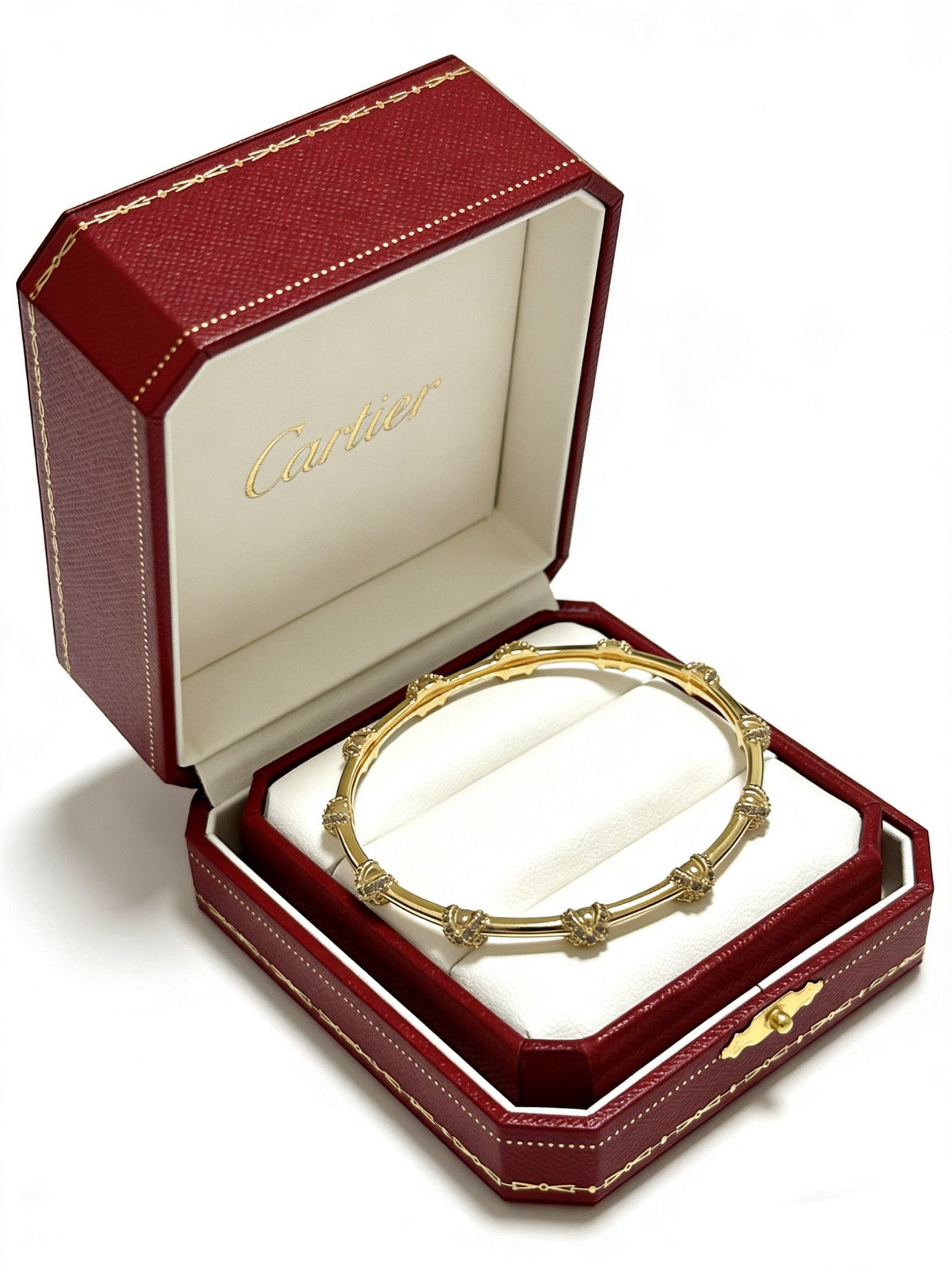 Martin Graham bracelet in polished metal-tone – detail view