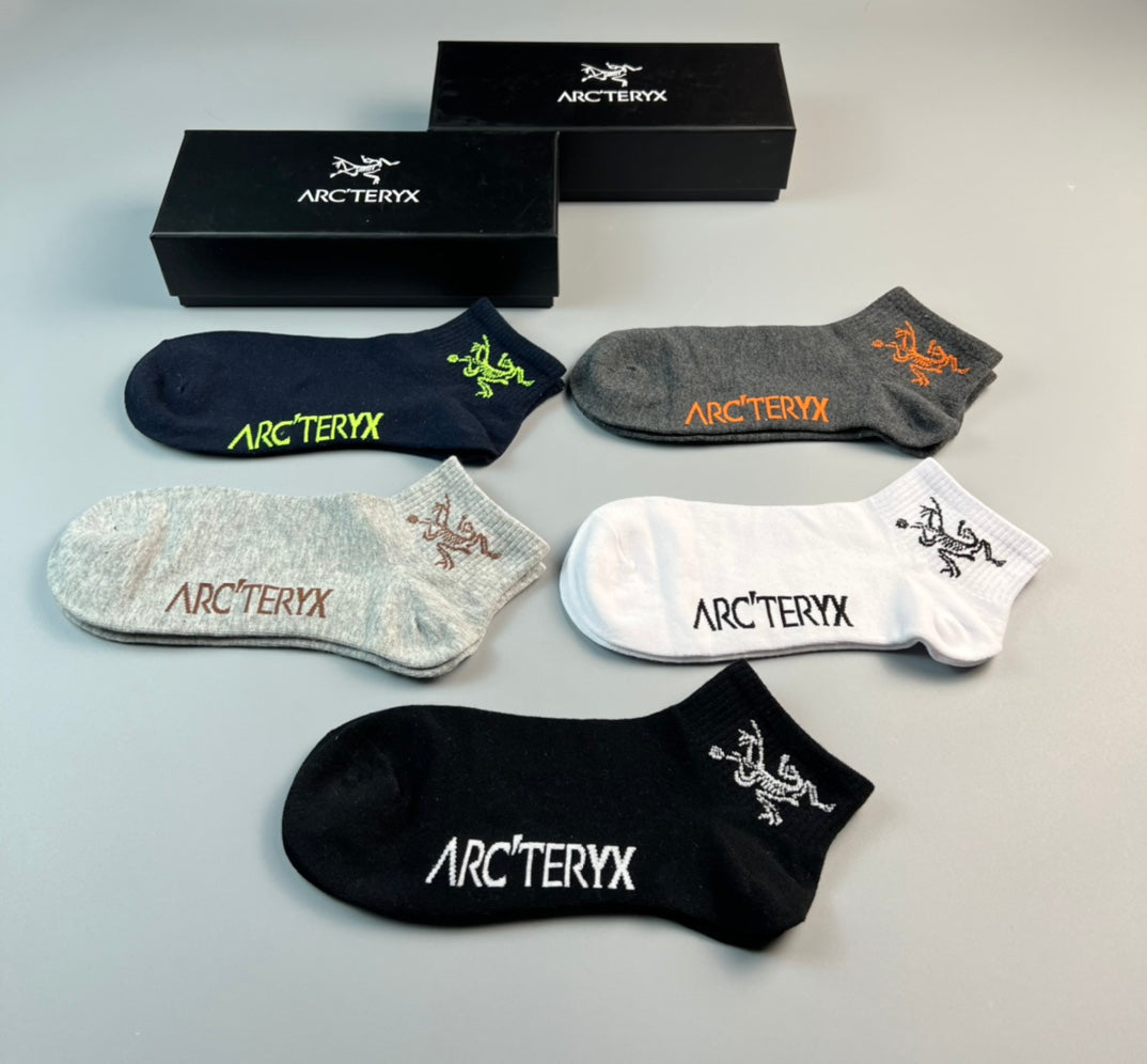 Arc'teryx Cotton Socks - 5-Pair Set