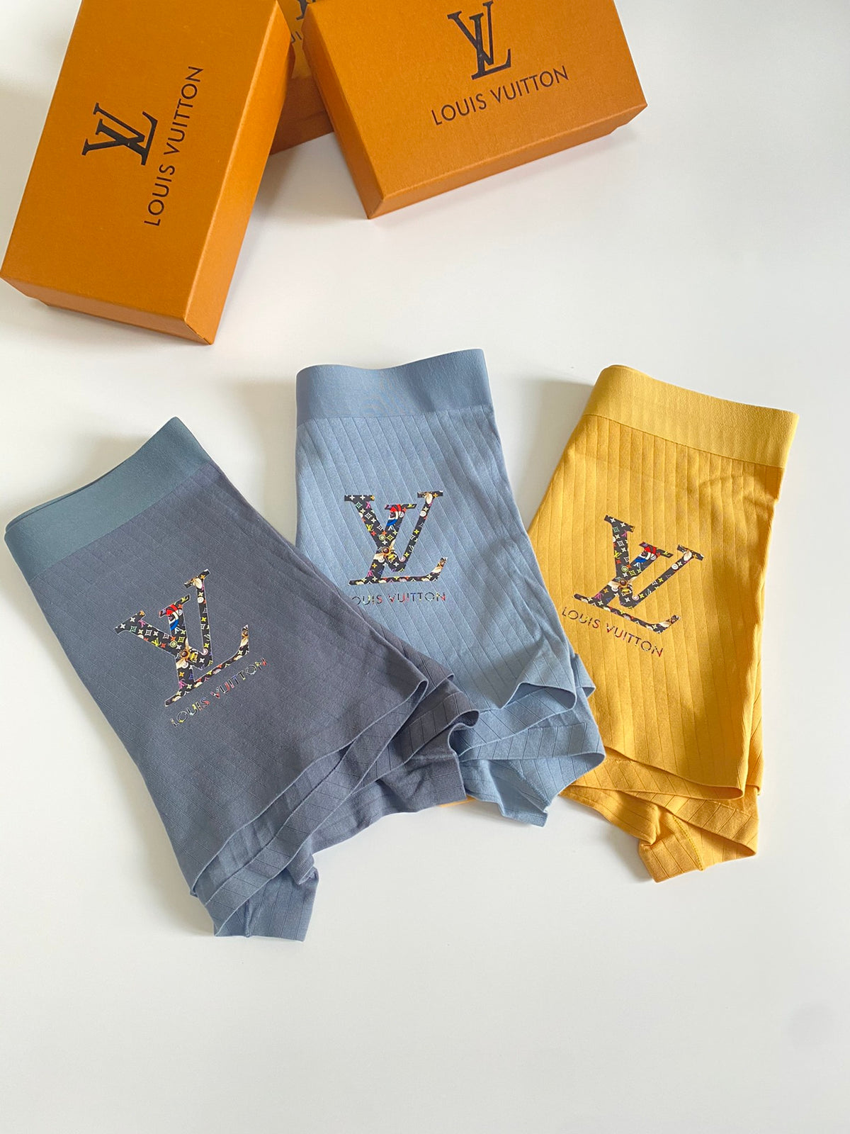 Louis Vuitton Initial Men's Boxer Briefs - 3-Piece Box