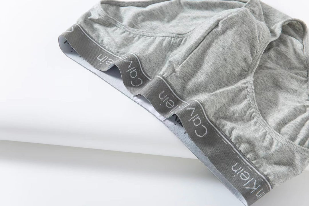 Calvin Klein Embroidered Logo Men's Briefs - 3-Piece Box