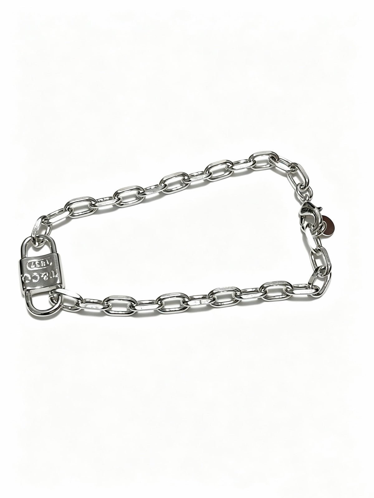 Martin Graham bracelet in polished metal-tone – detail view